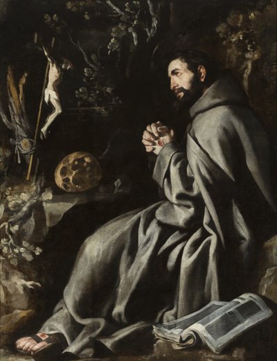 Saint Francis of Assisi by Antonio del Castillo y Saavedra